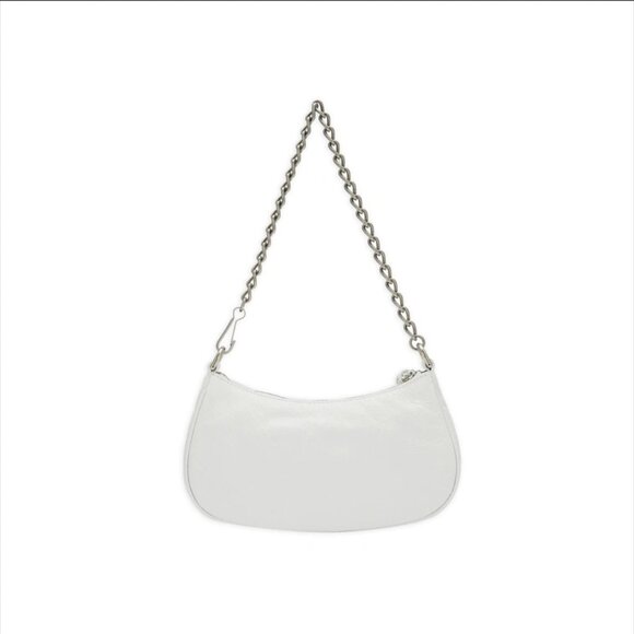 NWT Authentic Balenciaga Le Cagole Crocodile Embossed Mini Bag With Chain - Picture 13 of 15